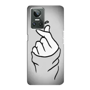Чохол з принтом «Значок Love» для Realme GT Neo 3