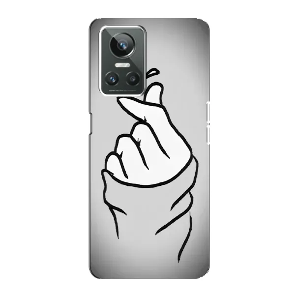 Чохол з принтом «Значок Love» для Realme GT Neo 3