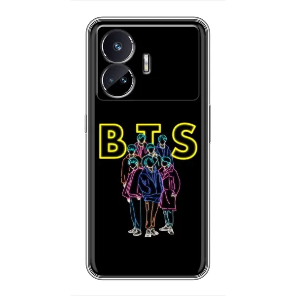 Чехол с принтом «BTS стайл» для Realme GT Neo 5