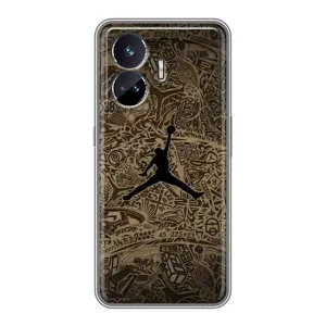 Чехлы для Realme GT Neo 5 - с картинкой JORDAN (AlphaPrint) (Logo Jordan)