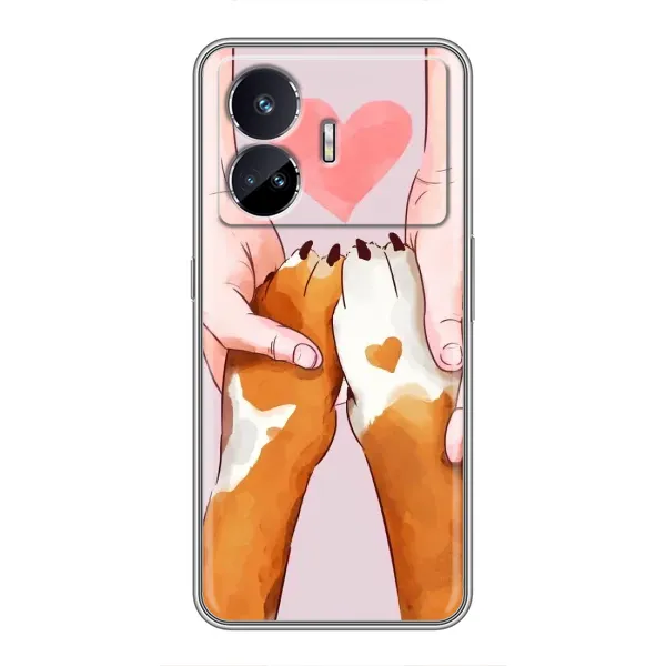 Чохол з принтом «Любовь до собак» для Realme GT Neo 5 Чохол з принтом «Любовь до собак» для Realme GT Neo 5
