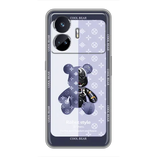Чехол с принтом «Медвежонок LV» для Realme GT Neo 5