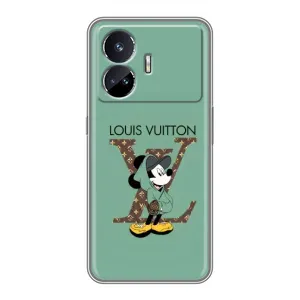 Чохли Луі Вітон для Realme GT Neo 5 (AlphaPrint - LOUIS VUITTON) (Міккі Маус LV)
