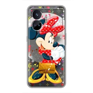 Чохол Disney Mouse Realme GT Neo 5 (PREMIUMPrint) (Minni з бантіком)