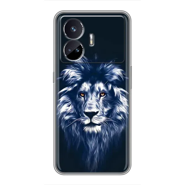 Чехол с принтом «Синий Лев» для Realme GT Neo 5