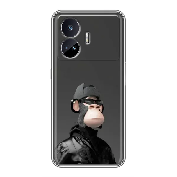 Чохол з принтом «стильна мавпа NFT» для Realme GT Neo 5