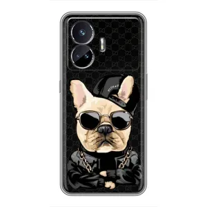 Чохли з крутими принтами для Realme GT Neo 5 - (PREMIUMPrint) (Стильна собака)