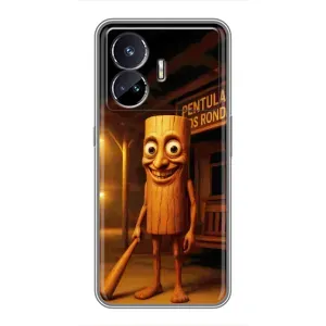 Чехол с мемом Тралалело тралала на Realme GT Neo 5 (Тунг тунг сахур)