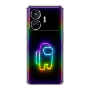 Чехол Амонг Ас для Realme GT Neo 5 (AlphaPrint) (Яркий скин)