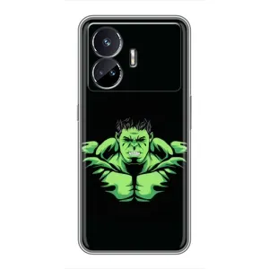 Чохли з героями Марвел Realme GT Neo 5 (VPrint) (Зелений Халк)