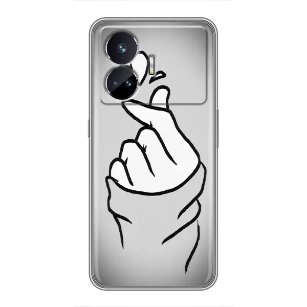 Чохол з принтом «Значок Love» для Realme GT Neo 5