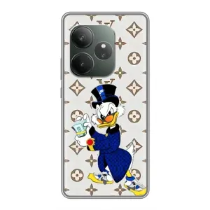 Чехли для Realme GT Neo 6 SE - Скрудж МакДак Louis Vuitton (PREMIUMPrint) (Макдак на стилі)