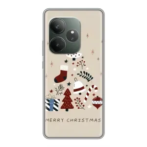 Різдвяні, Святкові Чохли для GT Нео 6 SE (Merry Christmas)