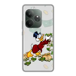 Чехли для GT Нео 6 SE - Scrooge MagDag (PREMIUMPrint) (Money)