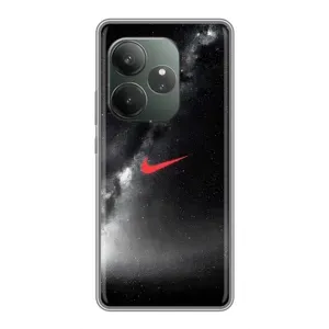 Чохол для Realme GT Neo 6 SE - з принтом Найк (AlphaPrint) (Найк червоний)