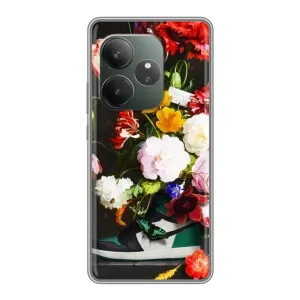 Бренднові Чохли для Realme GT Neo 6 SE - (PREMIUMPrint) (Nike цветы)