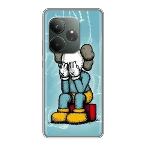 Чохли для Realme GT Neo 6 SE - Bearbrick Louis Vuitton (PREMIUMPrint) (Плач Bearbrick)