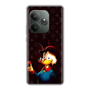 Чехли для Realme GT Neo 6 SE - Скрудж МакДак Louis Vuitton (PREMIUMPrint) (Скрудж з ботліантом)