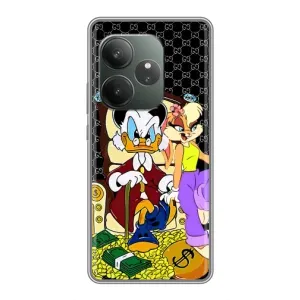 Чехли для Realme GT Neo 6 SE - Скрудж МакДак Louis Vuitton (PREMIUMPrint) (Стильна Утка)