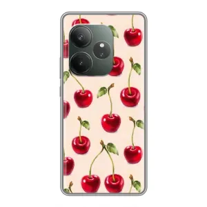 Чехлы с Фруктами для Realme GT Neo 6 SE (VPrint) (Вишня)
