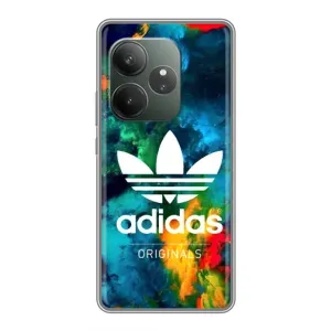 Чохли Адидас для Realme GT Neo 6 SE (AlphaPrint) (Яскравий Адідас)