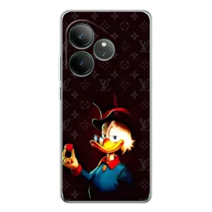 Чехли для Realme GT Neo 6 - Скрудж МакДак Louis Vuitton (PREMIUMPrint) (Скрудж з ботліантом)