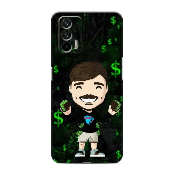 Чохол з принтом «Блогер Beast» для Realme GT Чохол з принтом «Блогер Beast» для Realme GT