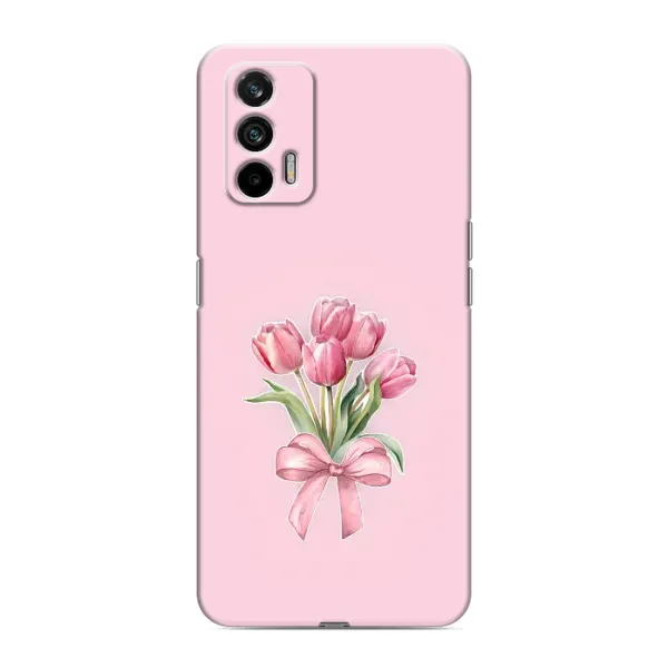 Чехол с принтом «Букет цветов» для Realme GT