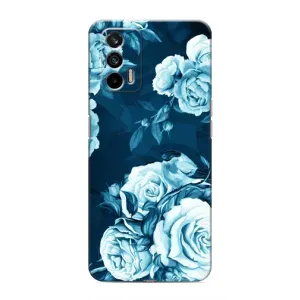 Чехлы (ART) Цветы на Realme GT (VPrint) (Блактині бутони)