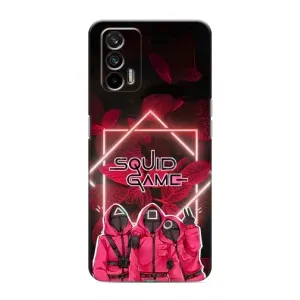 Чохол Гра в кальмара для Realme GT (Охоронці Гра кальмара)
