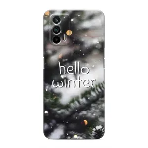 Новогодние, Праздничные Чехлы для Realme GT - 2024 год