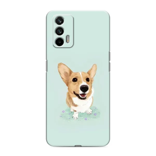 Чехол с принтом «Корги» для Realme GT Чехол с принтом «Корги» для Realme GT