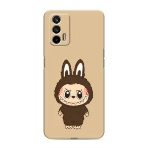 Чохол з Лабубу на Realme GT (Bored Ape в червоному)