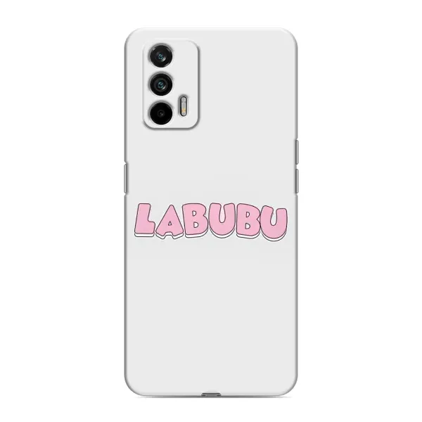 Чохол з принтом «Лого Лабубу» для Realme GT Чохол з принтом «Лого Лабубу» для Realme GT