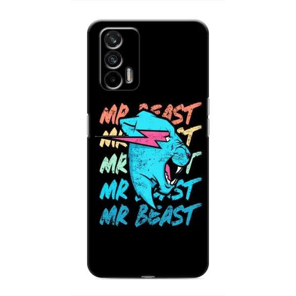 Чохол з принтом «logo Mr beast» для Realme GT Чохол з принтом «logo Mr beast» для Realme GT