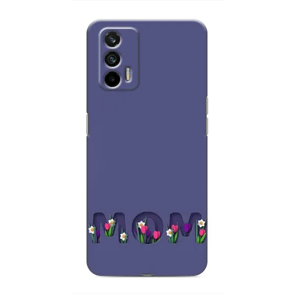 Чехол с принтом «Мама в цветах» для Realme GT