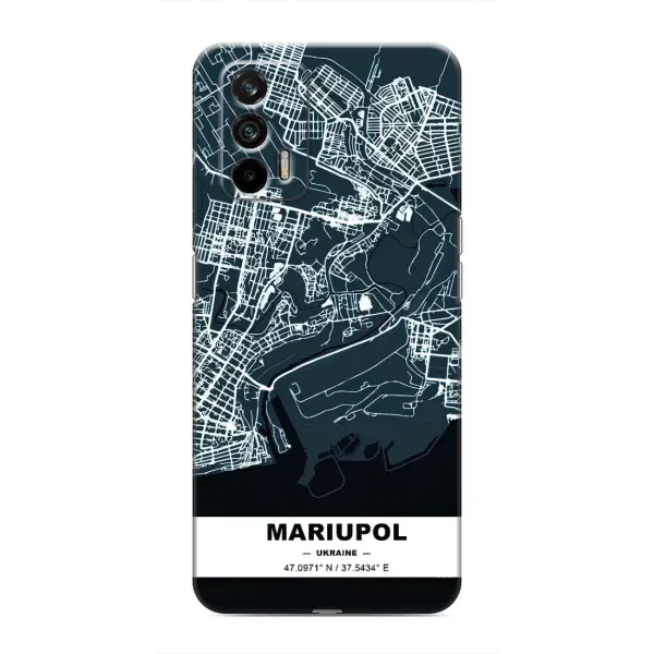 Чохол з принтом «Маріуполь» для Realme GT Чохол з принтом «Маріуполь» для Realme GT
