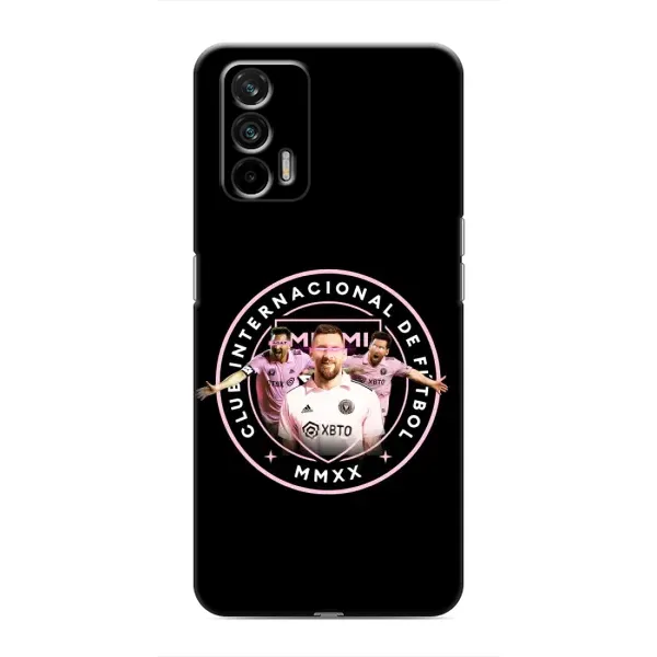 Чохол з принтом «Мессі в лого» для Realme GT