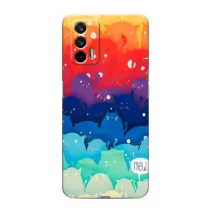 Чехол с принтом «Mew» для Realme GT