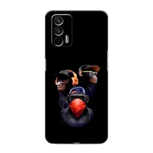 Чохол з принтом «Три мавпи» для Realme GT