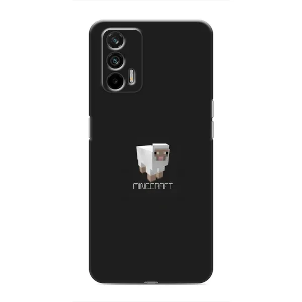 Чехол с принтом «Овечка Майнкрафт» для Realme GT