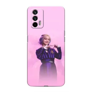 Чохол з дизайном Венздей 2 на Realme GT (Яскрава Енід Венздей)