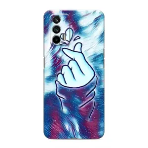 Чохол з принтом «Радужне серце» для Realme GT