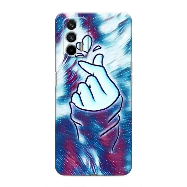 Чохол з принтом «Радужне серце» для Realme GT