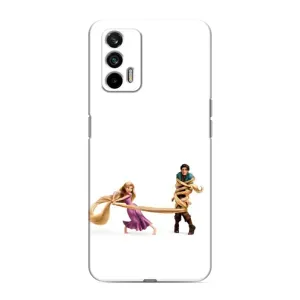 Чохол Рапунцель для Realme GT (Рапунцель та Флін)