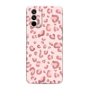 Чехол с принтом «Розовый леопард» для Realme GT