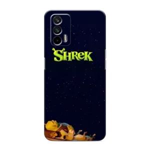 Чохол з мультфільмом Шрек на Realme GT (Відпочиваючий Шрек)