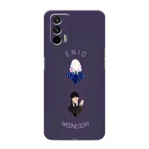 Чохли Венсдей на Realme GT Уенсдей (AlphaPrint) (Венздей і подруга)