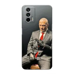 Чехол с принтом «Усик Hitman» для Realme GT
