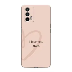 Чехол с принтом «Сердце маме» для Realme GT